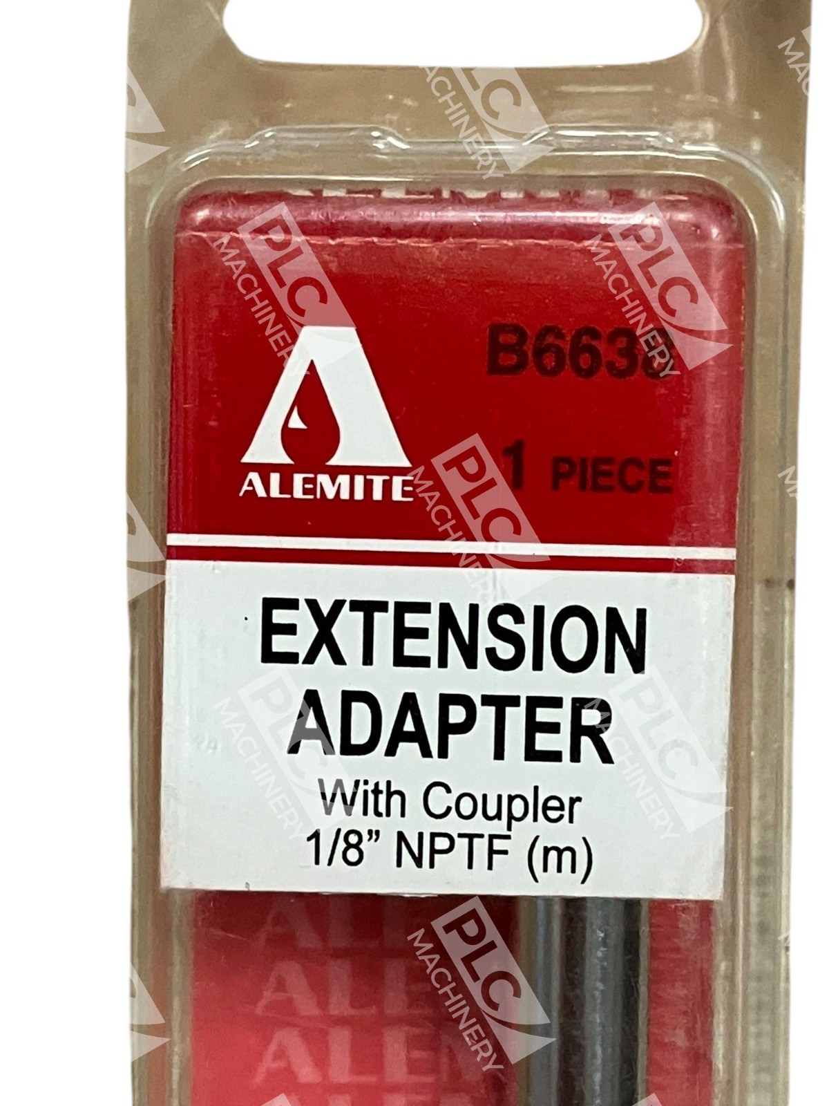 Alemite 1/8" MPTF (m) Extension Adapter W/ Coupler B6638 - Image 3