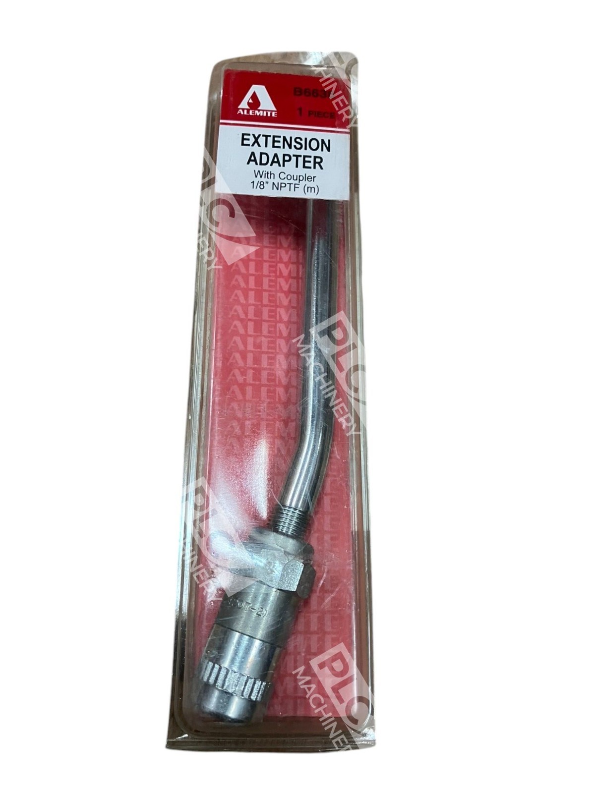 Alemite 1/8" MPTF (m) Extension Adapter W/ Coupler B6638