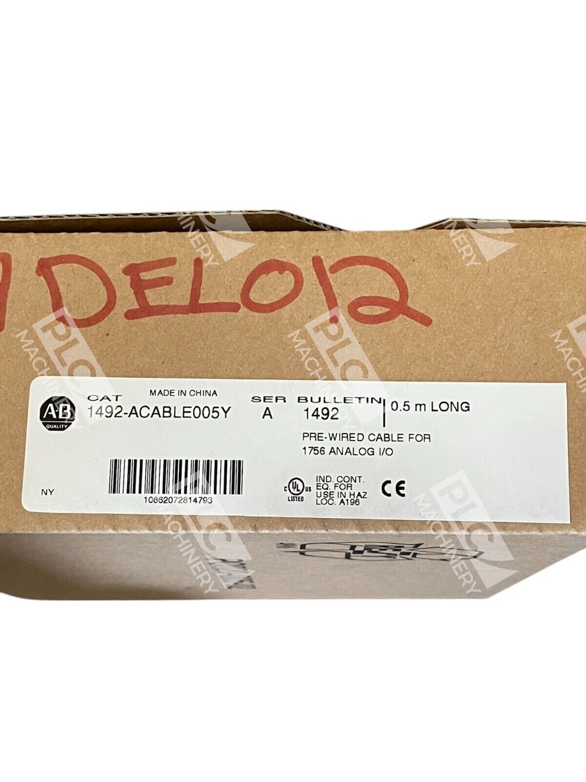 Allen Bradley 0.5m Pre-Wired Cable 1492-ACABle005Y /A - Image 3