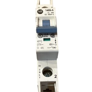 Allen Bradley 1489-A1D040 /A 1 Pole Circuit Breaker 4A