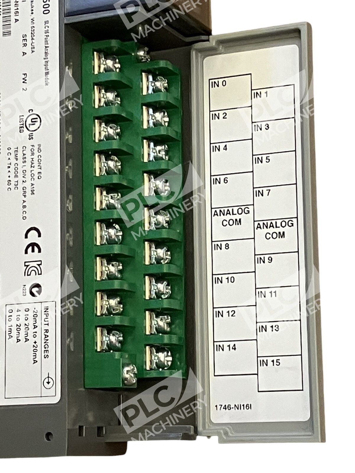 Allen Bradley 1746-NI16I /A SLC 500 SLC 16 Point Analog Input Module - Image 5