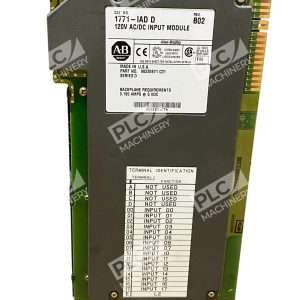 Allen-Bradley 1771-IAD D 120V Digital AC/DC Input Module Rev. B02