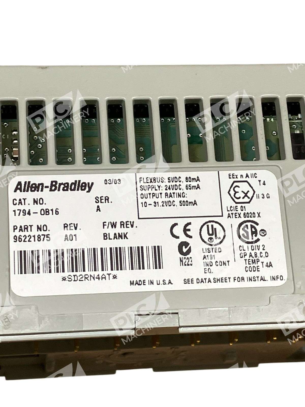 Allen-Bradley 1794-OB16 Flex I/O 16-Point Digital DC Output Module - Image 5