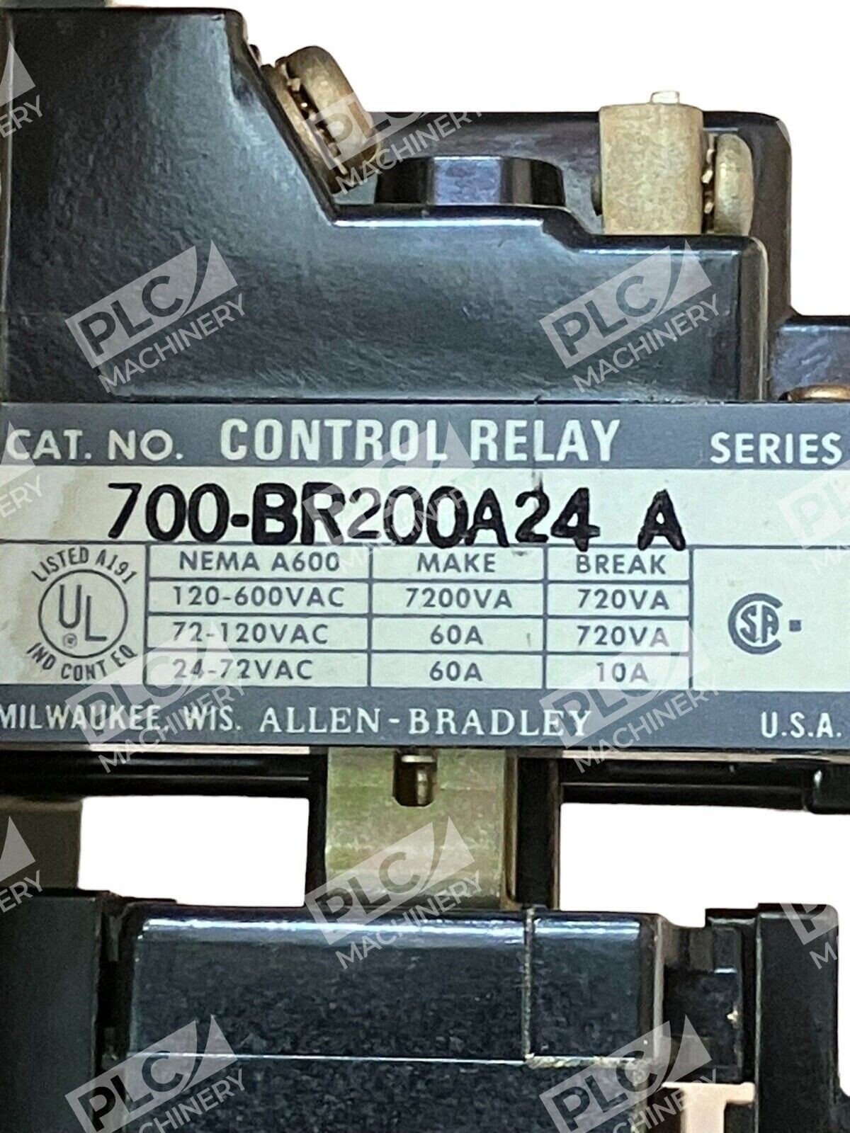 Allen Bradley 700-BR201A24 /A - Image 6