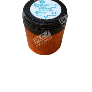 Allen Bradley AB 45mA 24VAC/DC Amber Steady LED Stack Light 855T-B24TL5 /C