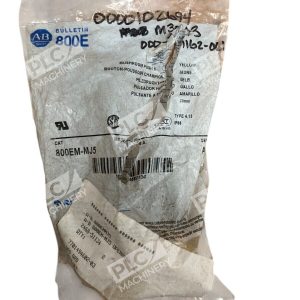 Allen Bradley AB Yellow Mushroom Push Button 800EM MJ5 A