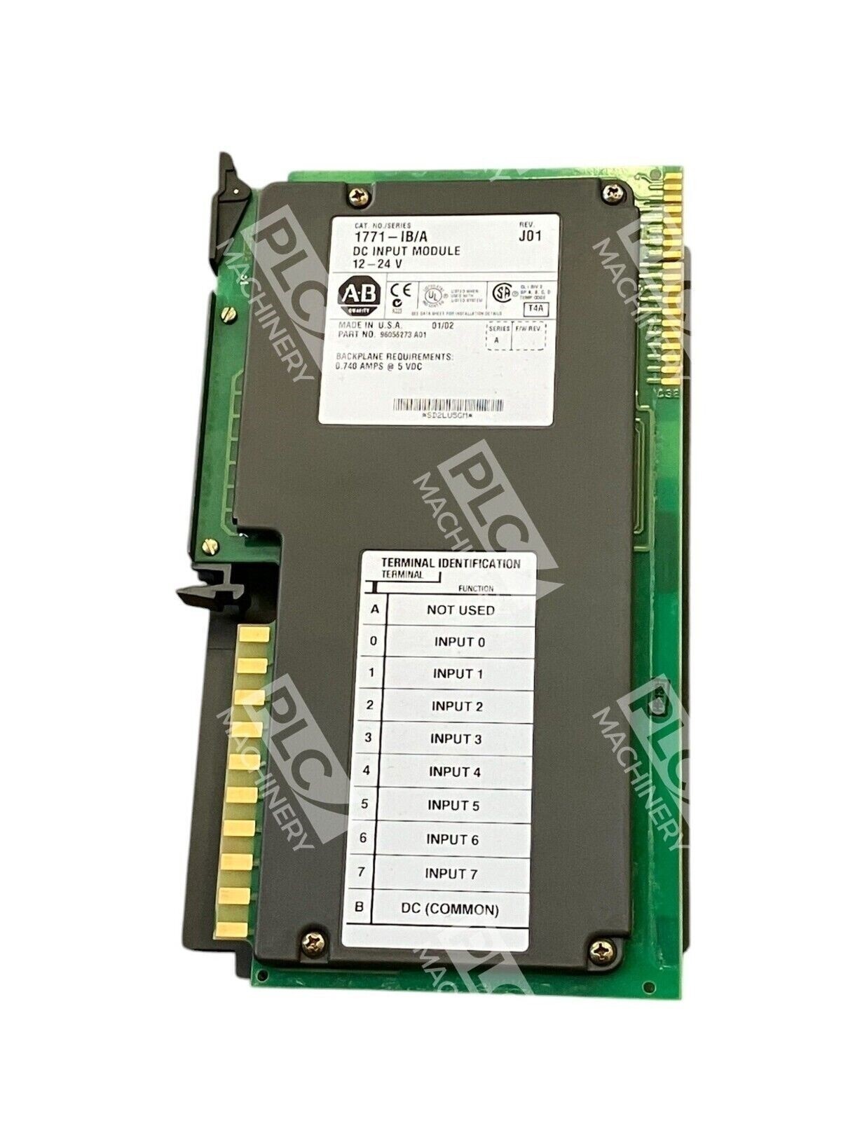 Allen Bradley DC Input Module 12-24V 1771-IB /A