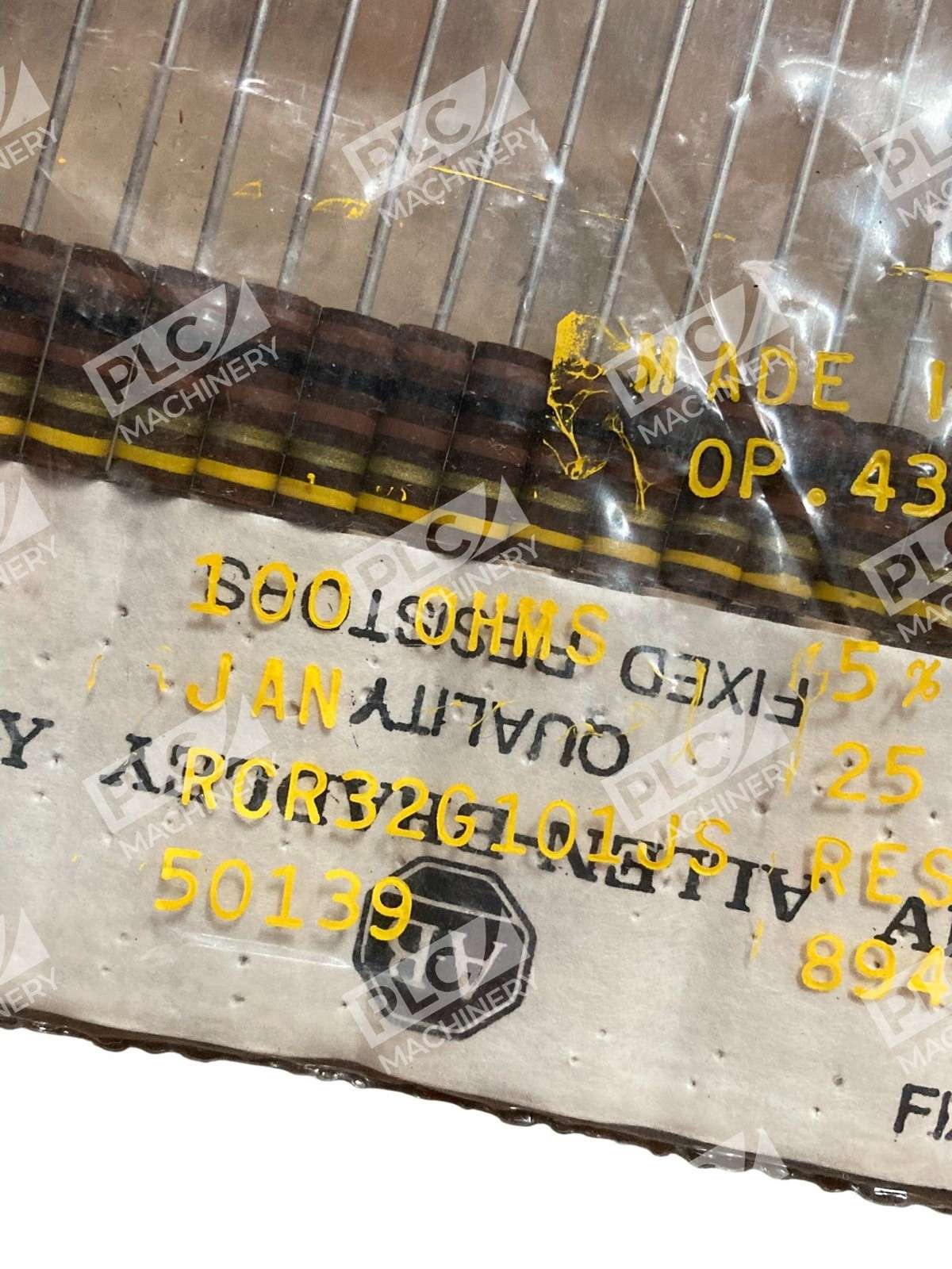 Allen-Bradley RCR32G101JS Carbon Composition Resistors 100Ω 5% 1W - Image 4