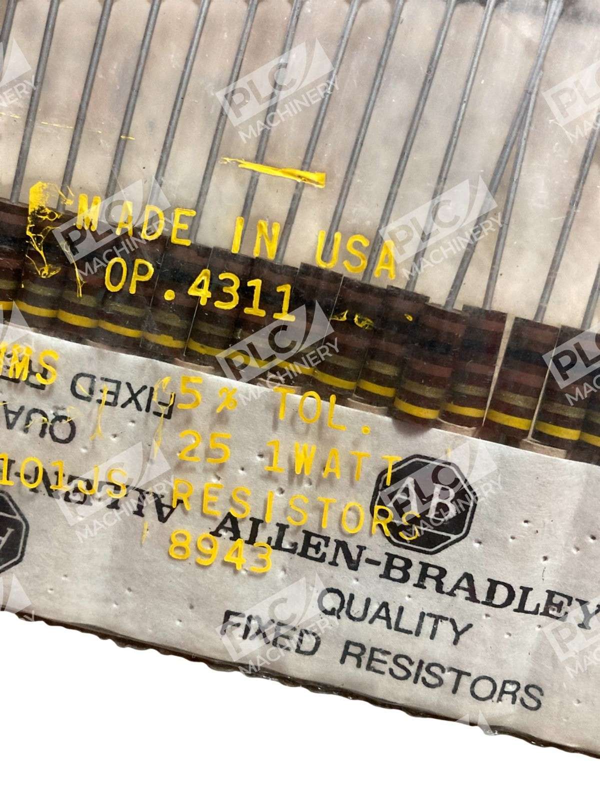 Allen-Bradley RCR32G101JS Carbon Composition Resistors 100Ω 5% 1W - Image 5