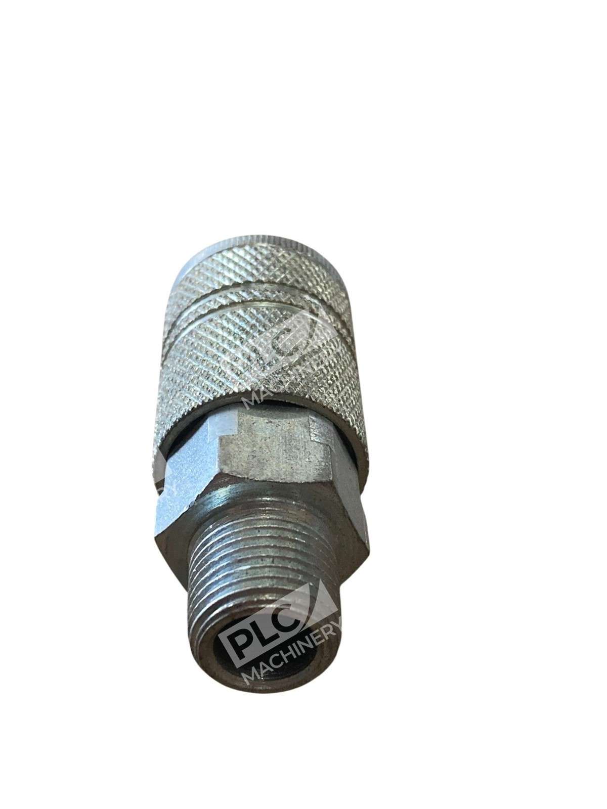 Amflo C25 Quick-Connect Air Coupler 300 PSI Industrial Steel Zinc-Plated - Image 3