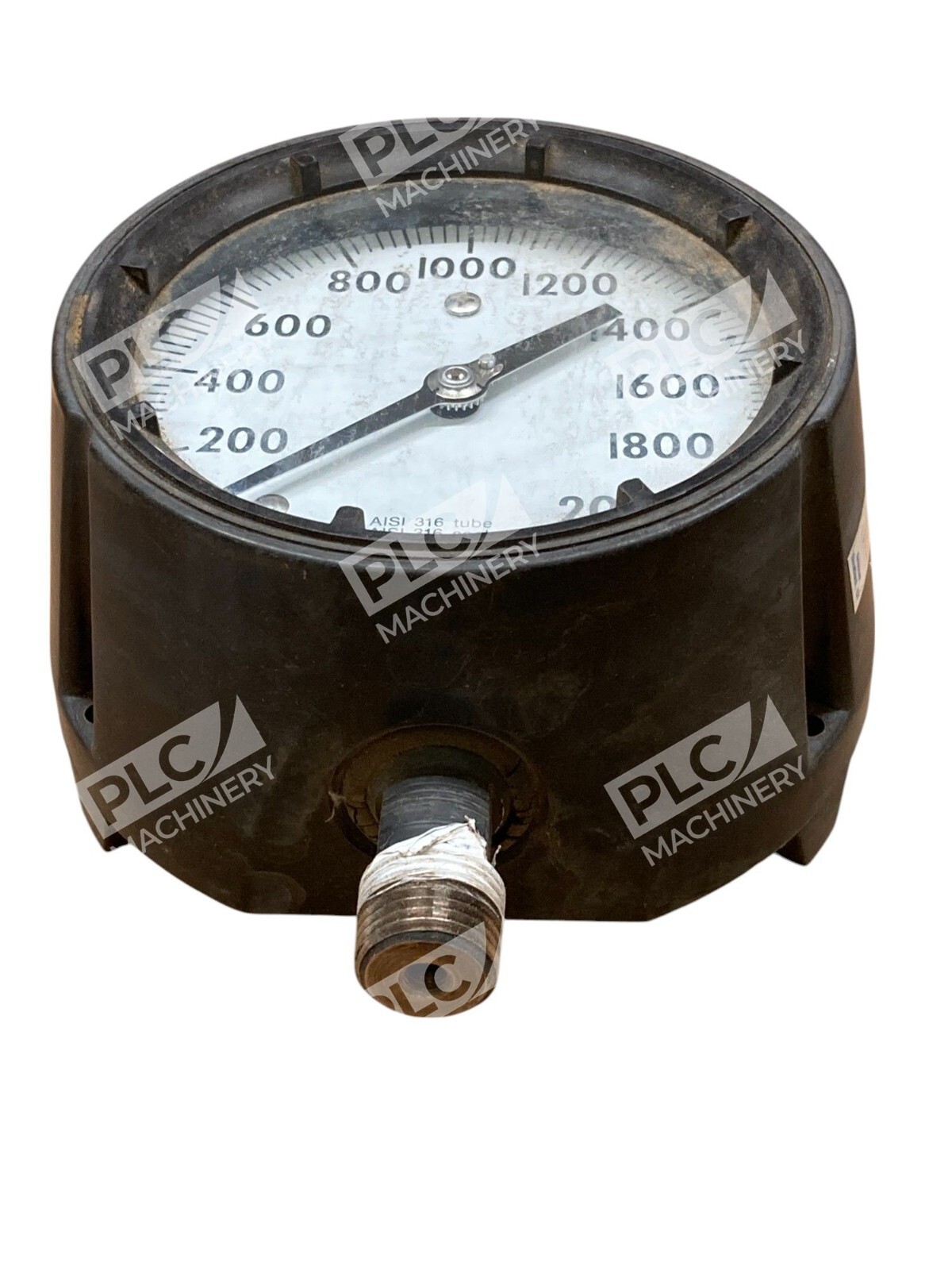 Ashcroft Duragauge Pressure Gauge 0-2000PSI