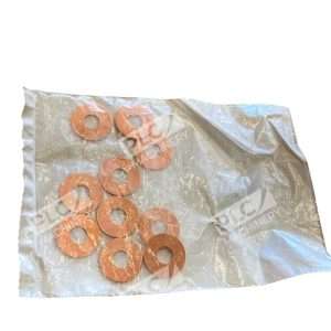 Barnes MP38893 38Copper Flat Washers 10 Quantity 297622511396