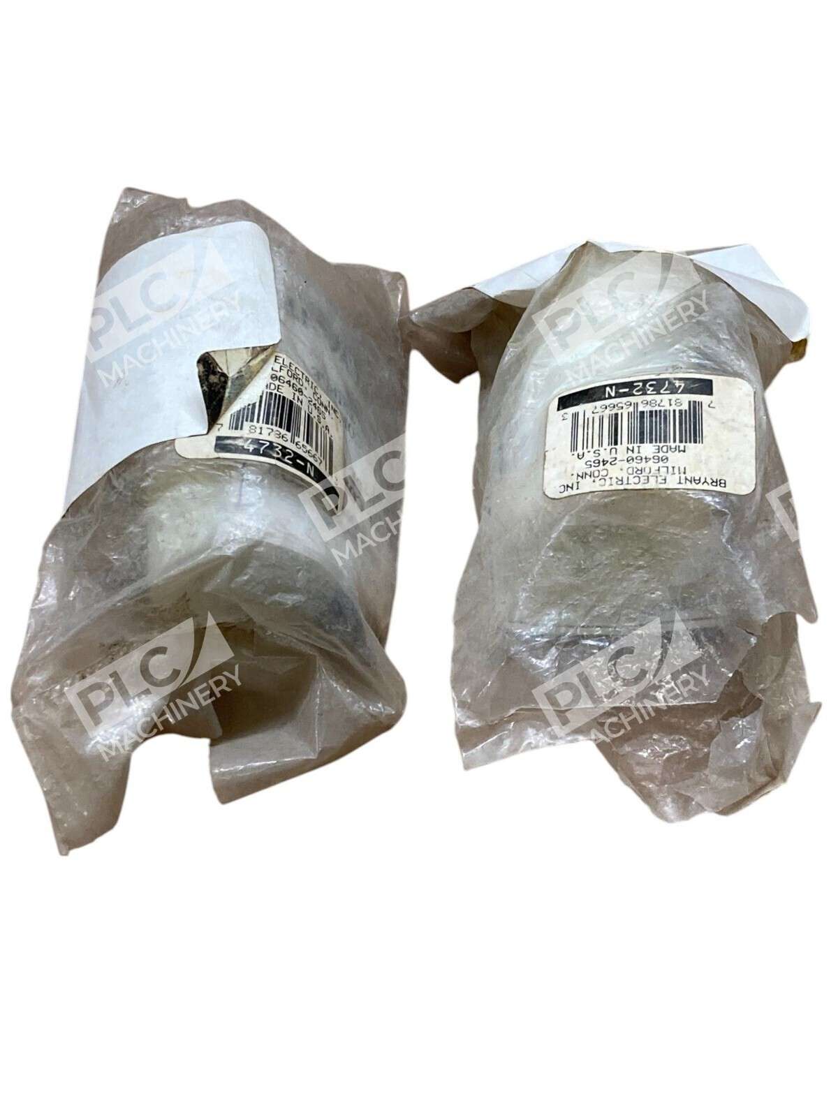 Bryant Electric 06460-2465 Receptacle Locking Connector 4732-N (lot of 2)