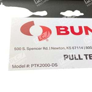 Bunting FG 3007 BM Digital Force Gauge Magnetic Pull Test Kit Shimpo PTK2000 DS 297917099696