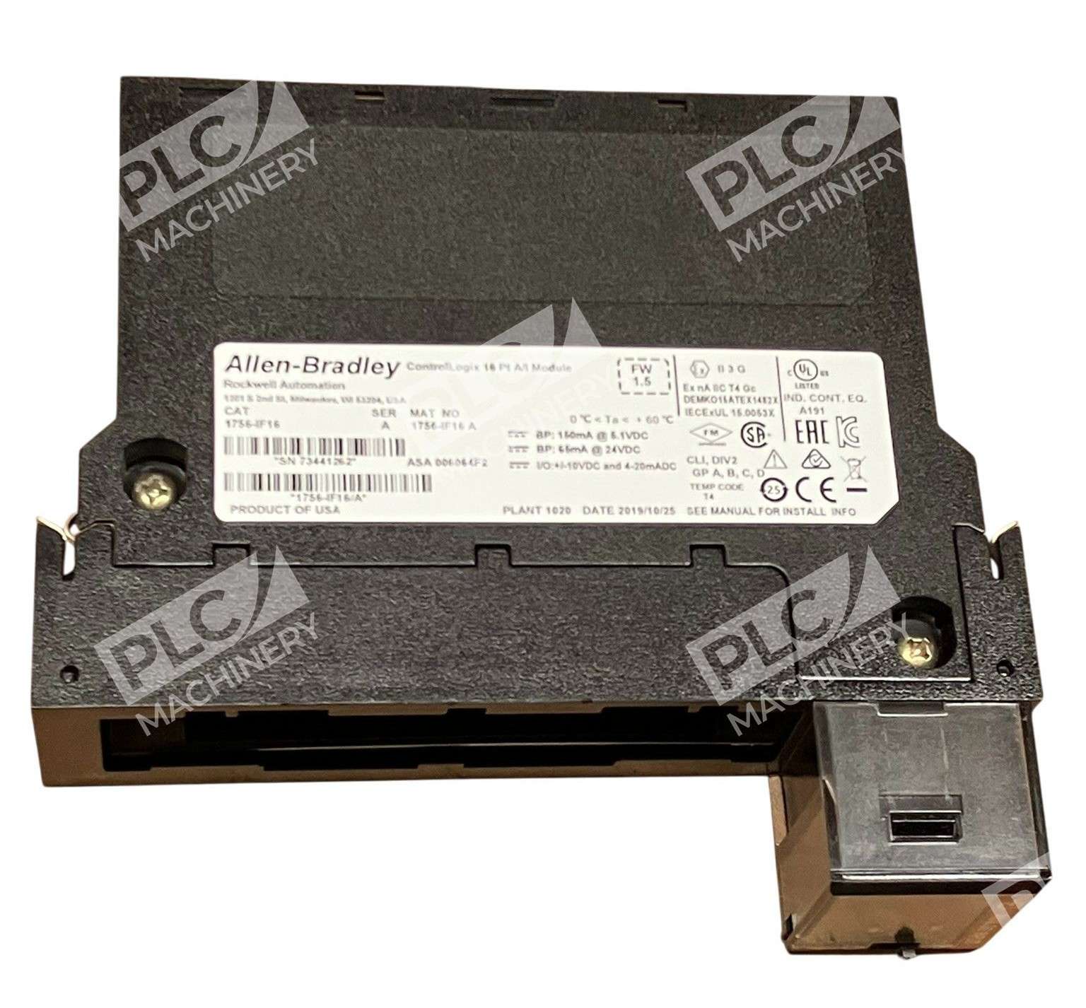 CASE ONLY- Allen Bradley AB 16 Pt ControlLogix A/I Module 1756-IF16 /A