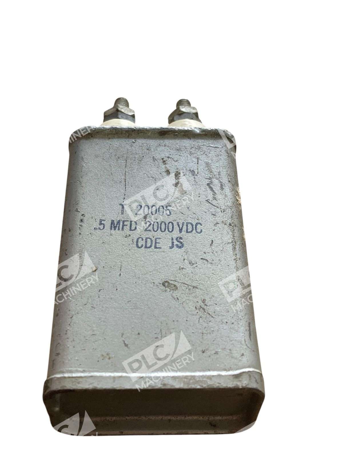 CDE JS 0.5 MFD 2000 VDC Capacitor - Image 5
