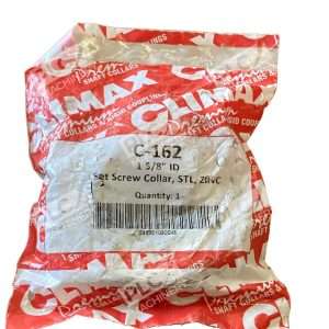 Climax C-162 Set Screw Shaft Collar 1-5/8" ID Steel Zinc Plated