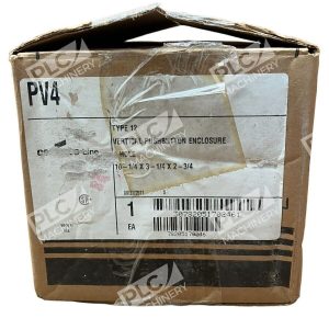 Cooper B-Line PV4 Type12 Vertical Pushbutton Enclosure 4 Hole 10-1/4x3-1/4x2-3/4