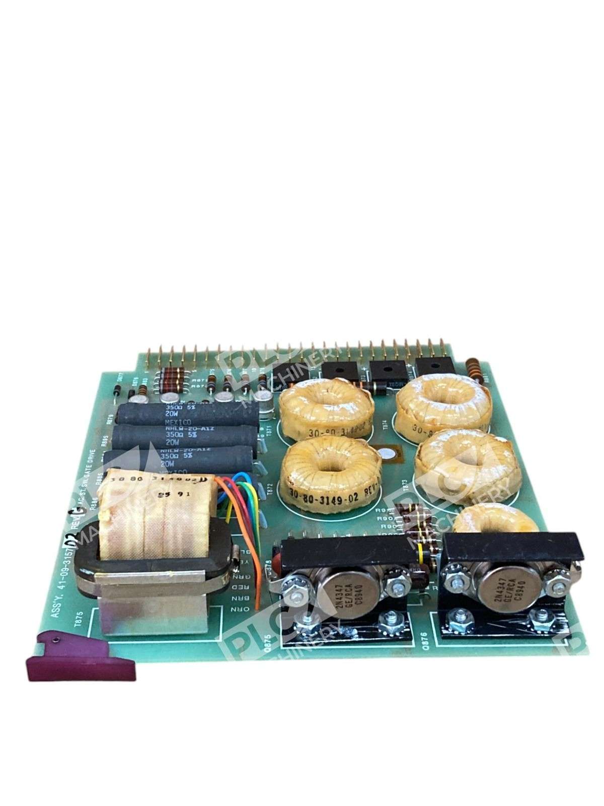 Cyberex 41-09-315702 REV C AC. ST. SW. GATE DRIVE - Image 8