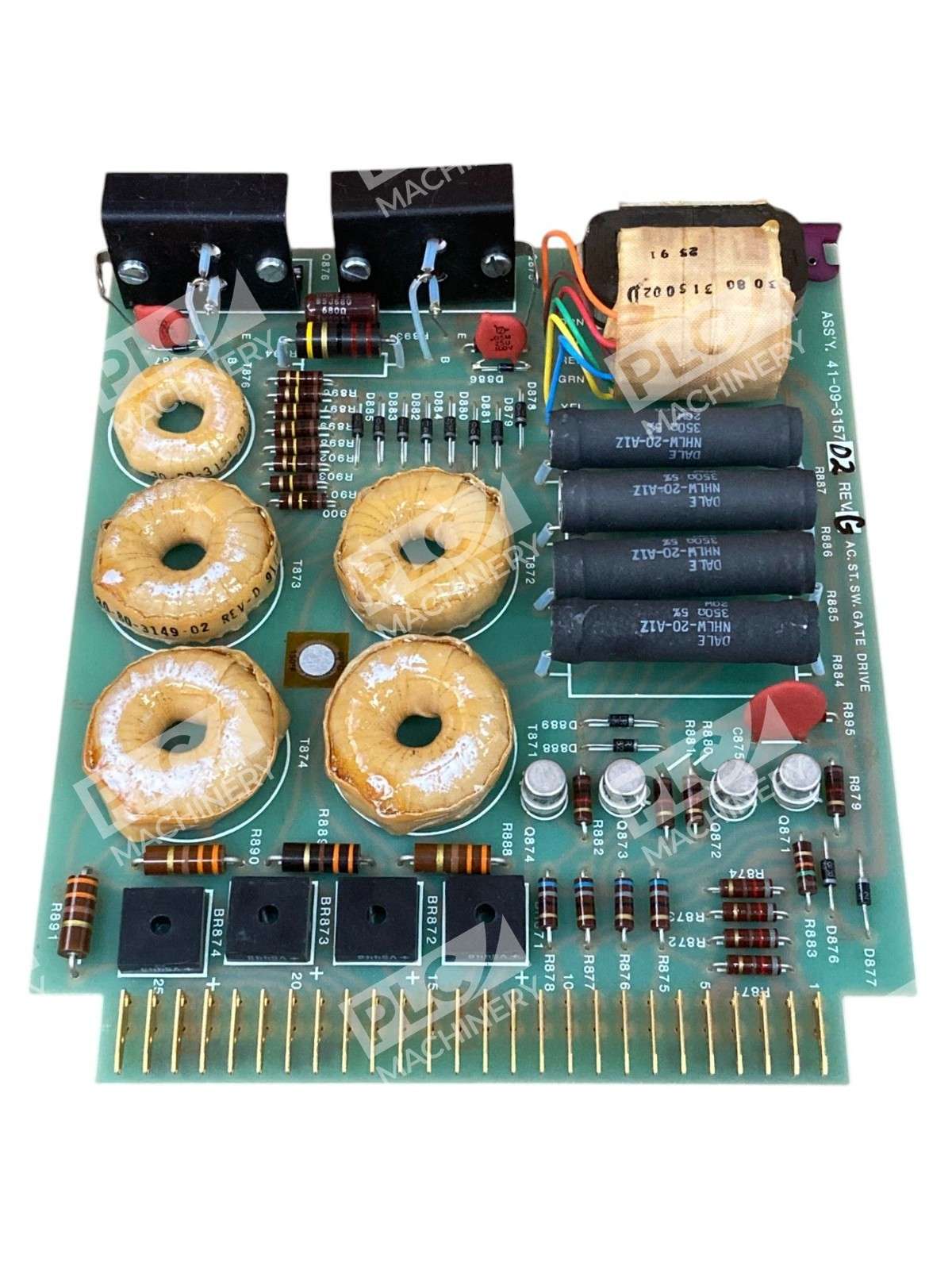 Cyberex 41-09-315702 REV C AC. ST. SW. GATE DRIVE