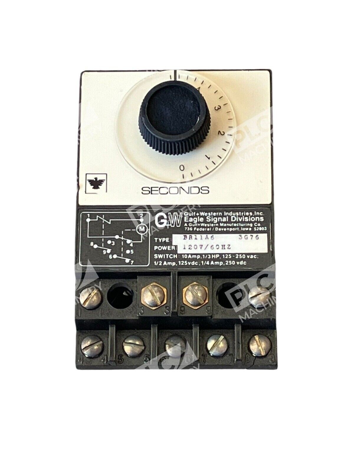 Eagle Signal Gulf + Western 120V/60Hz 3G76 Stock Timer BR11A6