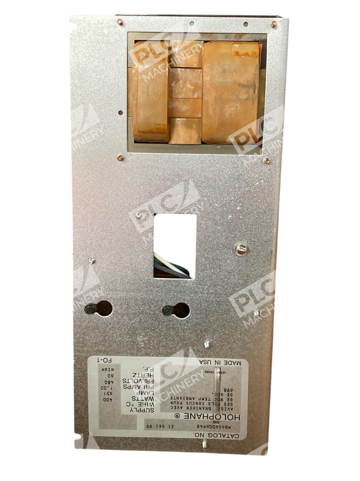 Holophane 400W HPS 480V S51 Lamp LBF2-5024 Ballast Assembly MB4C400HP48 - Image 7