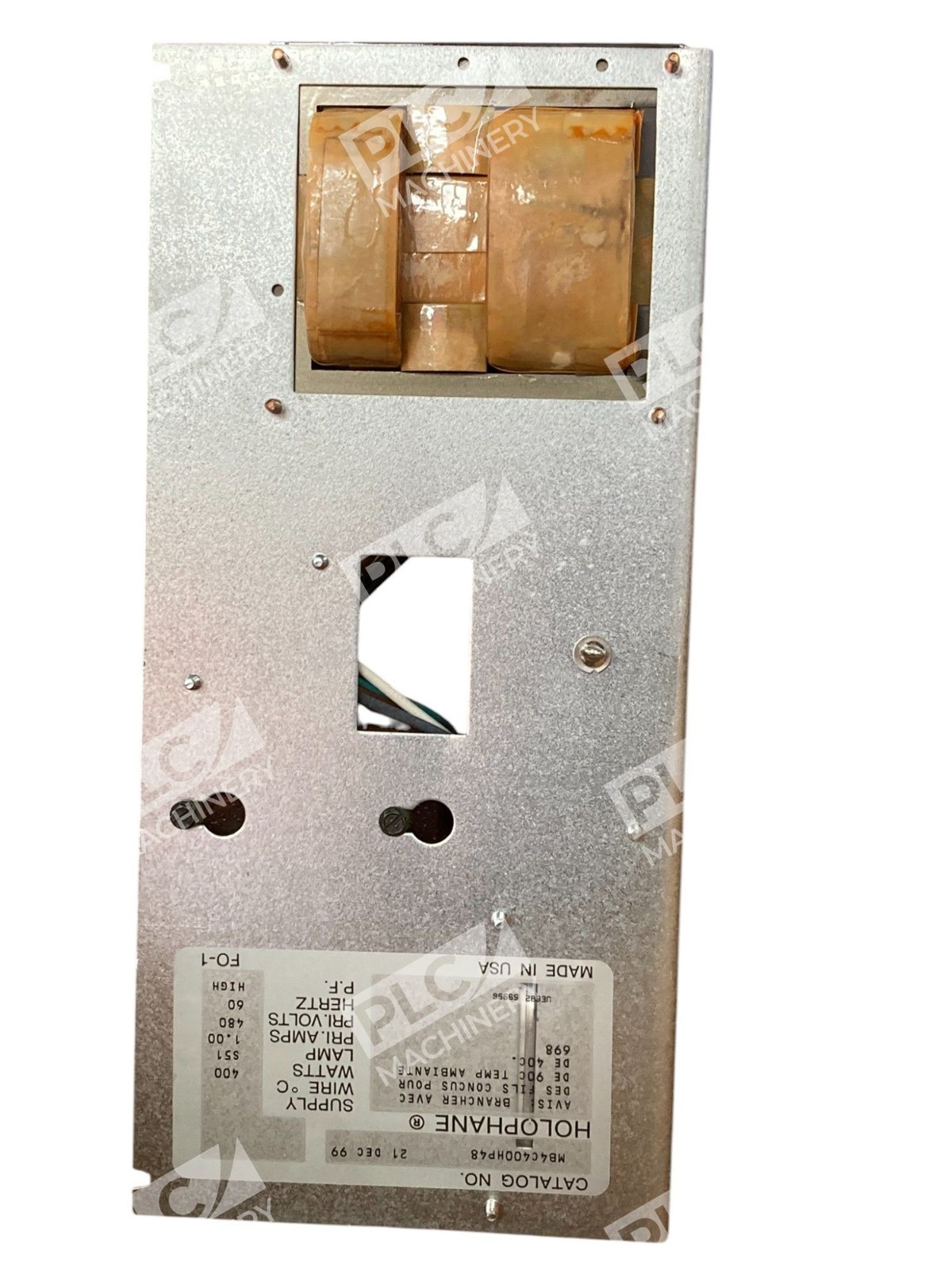 Holophane 400W HPS 480V S51 Lamp LBF2-5024 Ballast Assembly MB4C400HP48 - Image 8