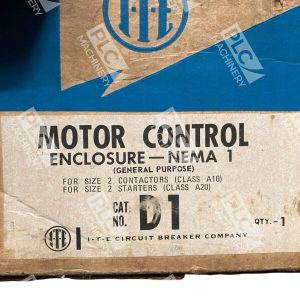 ITE Enclosure NEMA 1 Motor Control D1