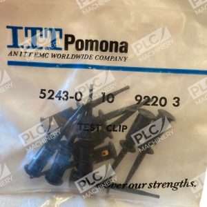 ITT Pomona 5243 0 SMD Grabber Test Clip Black 92203 Pack of 10 297758480266