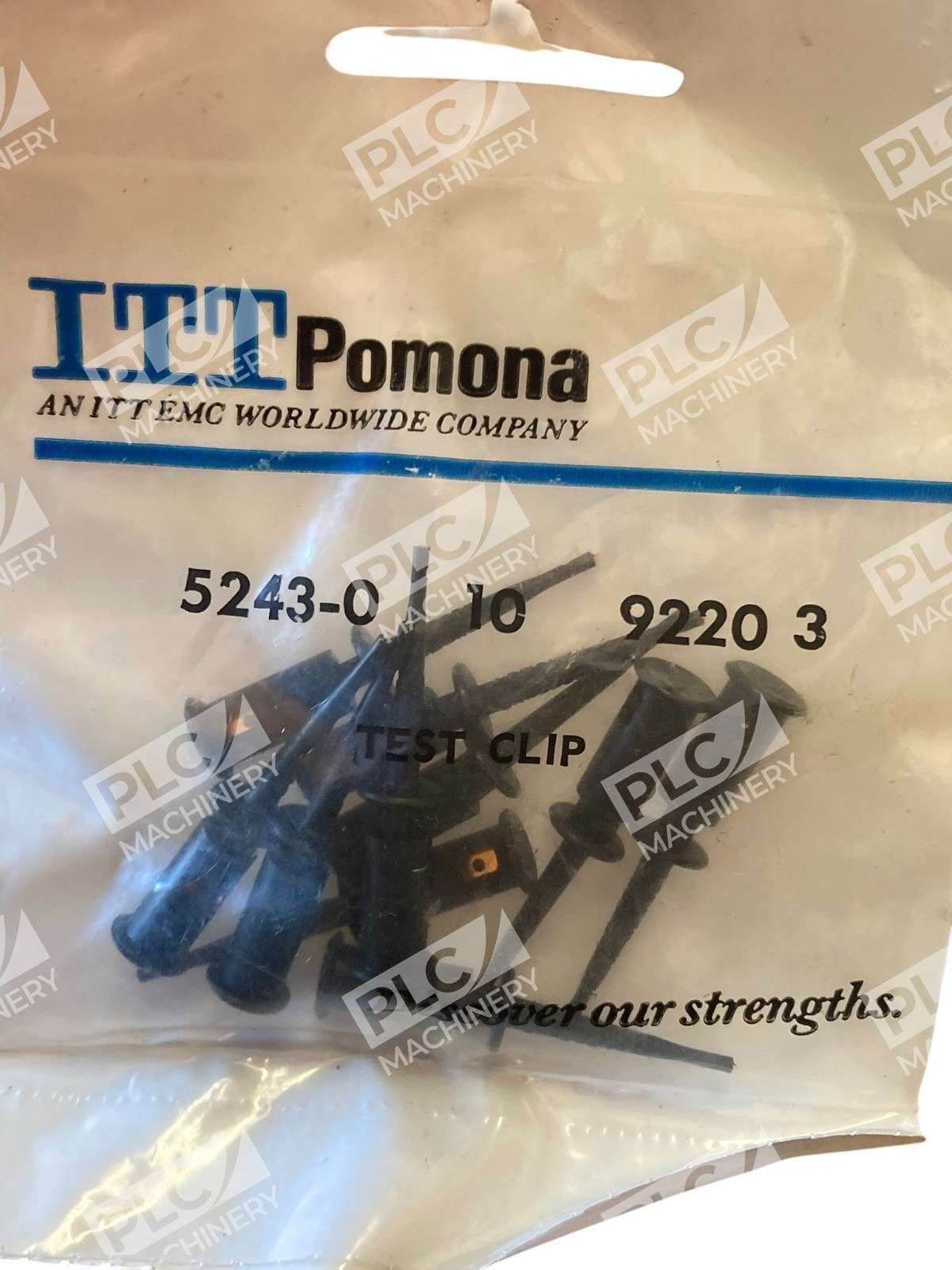 ITT Pomona 5243-0 SMD Grabber Test Clip Black 92203 Pack of 10 - Image 3
