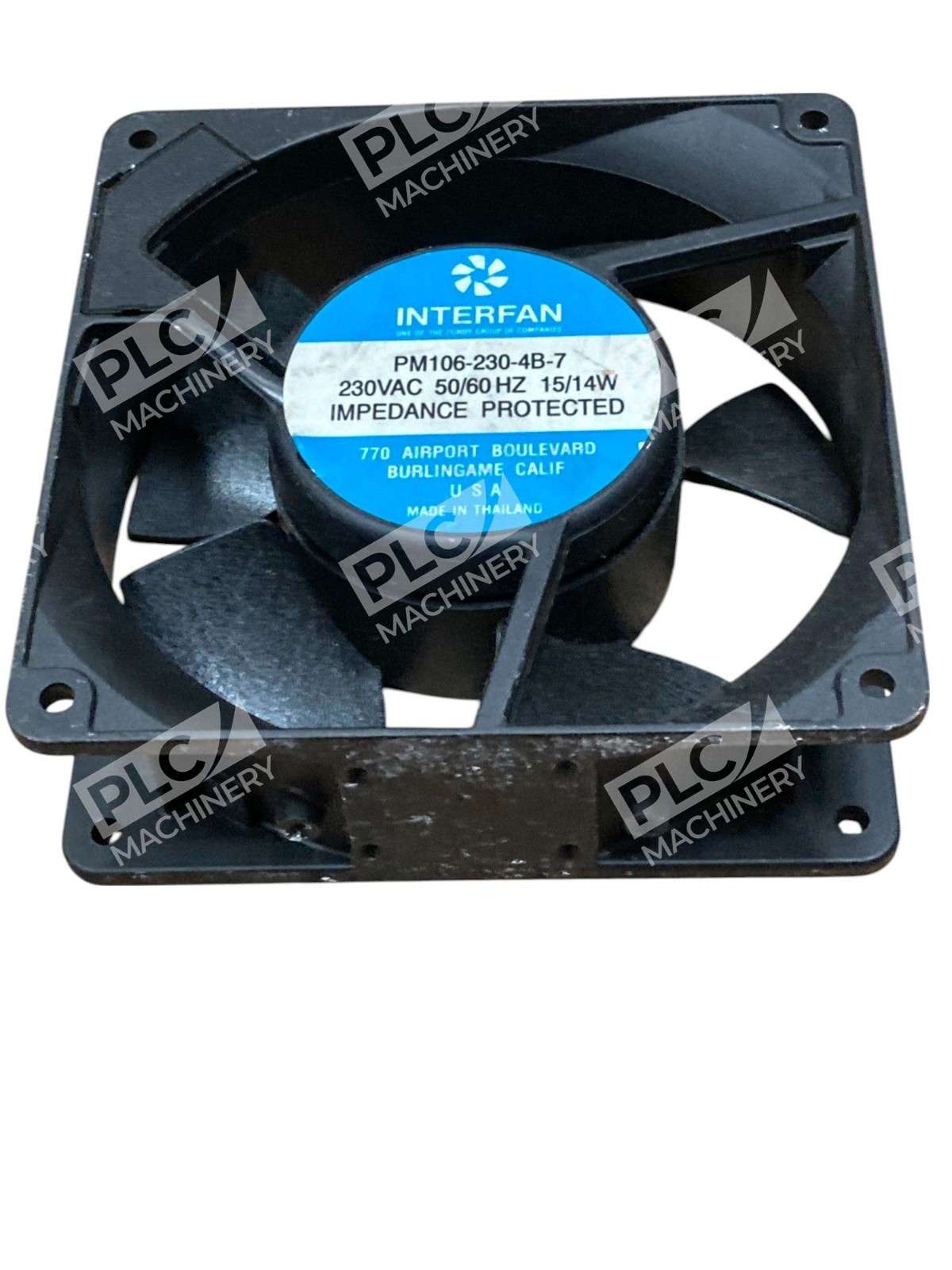 Interfan PM106-230-4B-7 230VAC Axial Fan