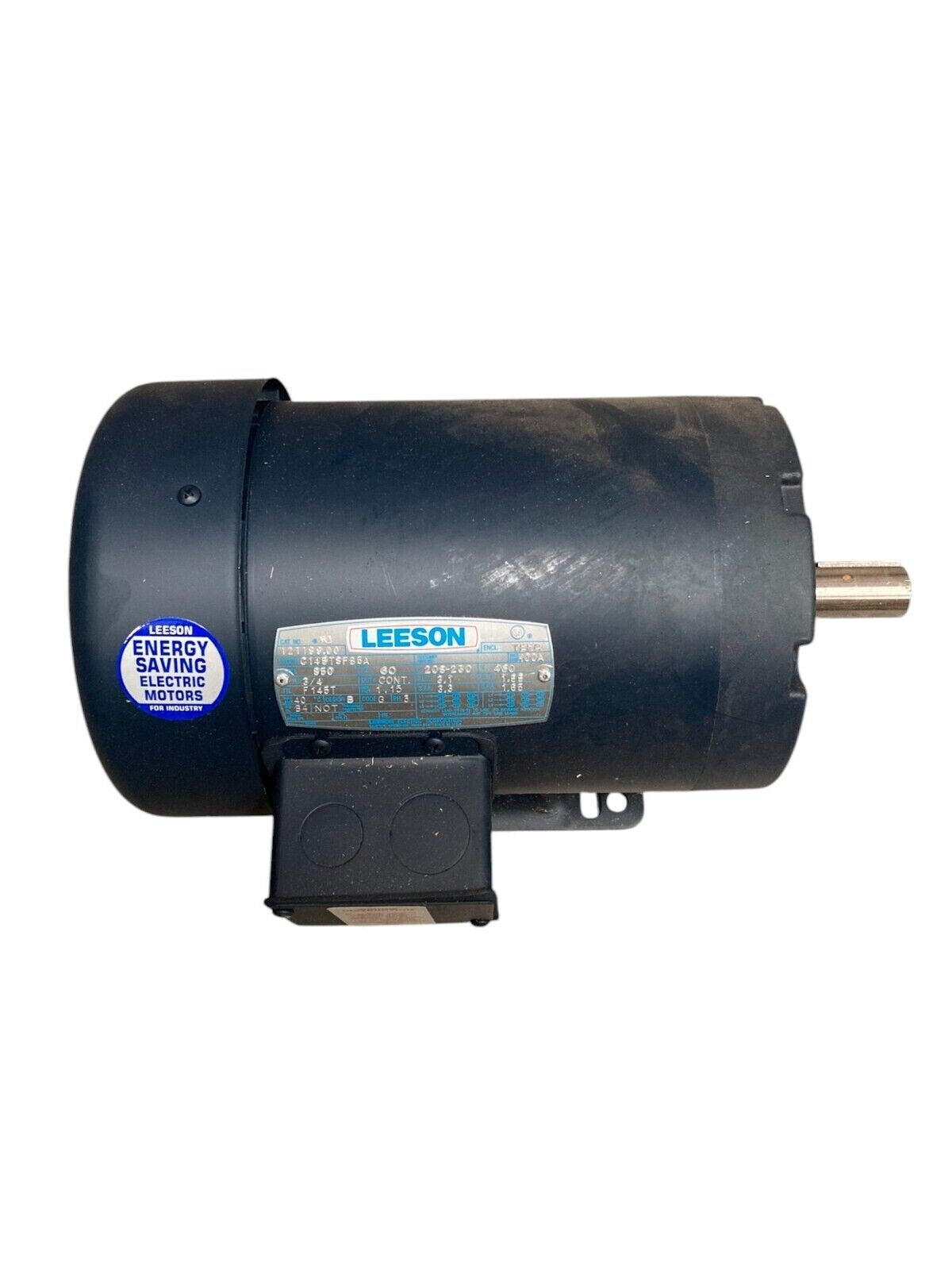 Leeson C145T8FB5A 100A 3/4HP 850RPM 3PH F145T General Purpose Motor 121199.00 - Image 3