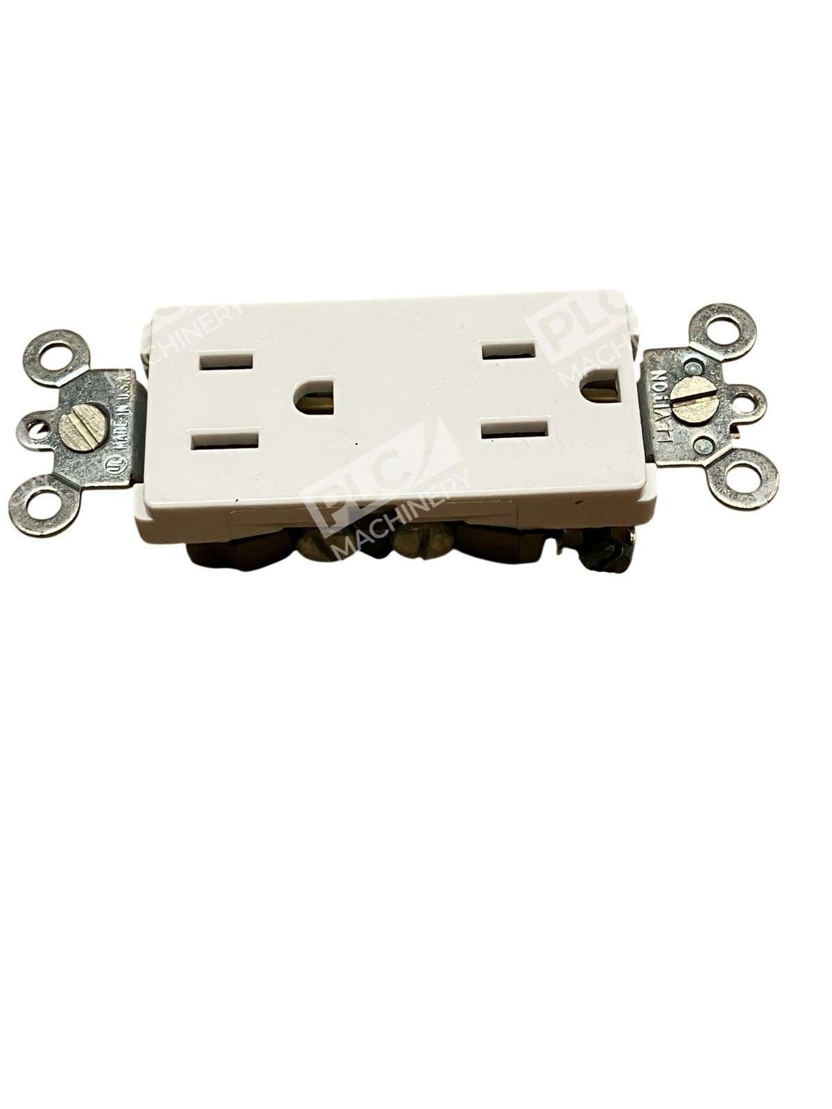 Leviton Decora 5325-W Duplex Receptacle 125V 15A White Quickwire Outlet - Image 8