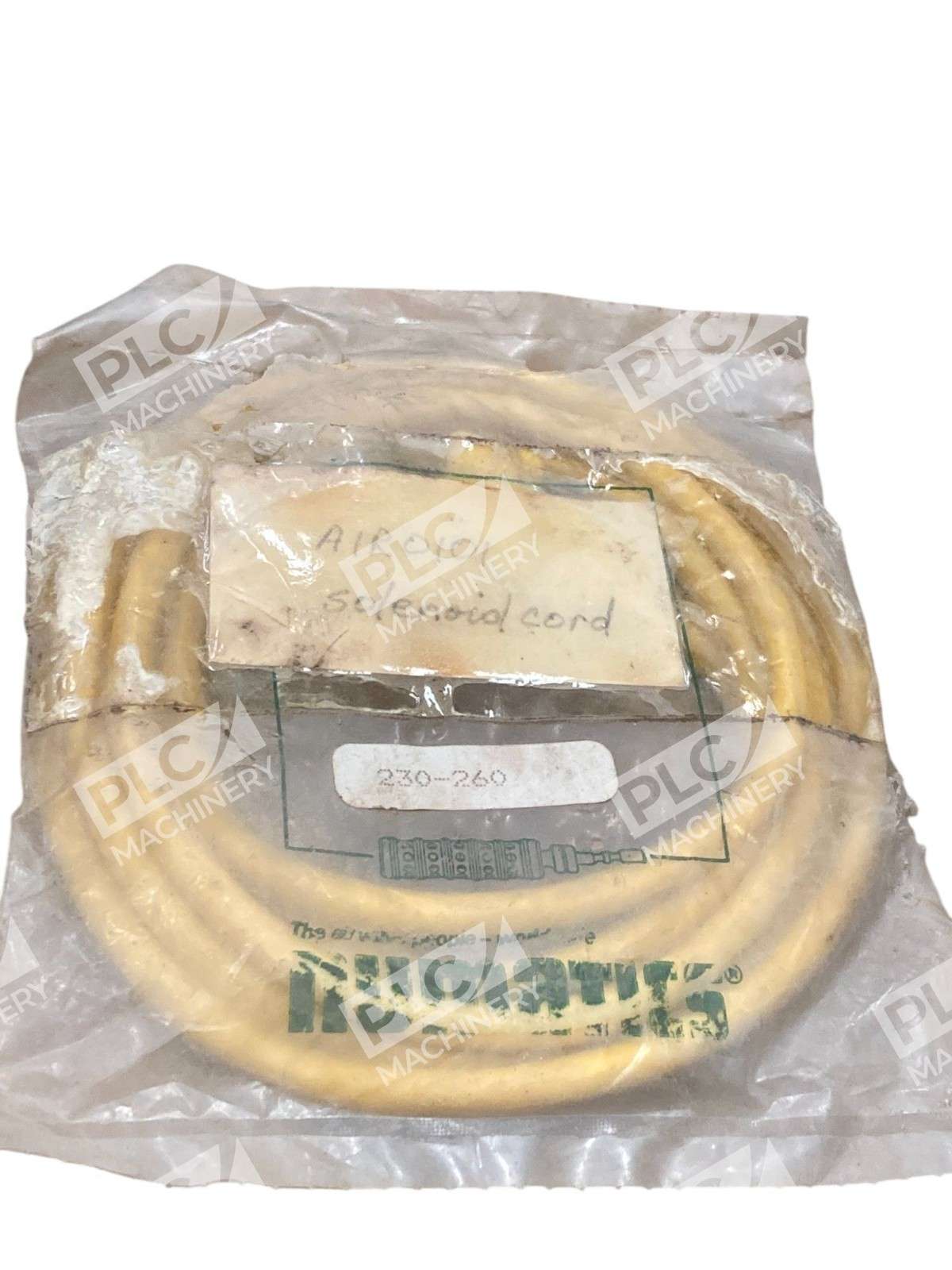 Lot of 2 Numatics 230-260 Solenoid Valve Cable Cordset. - Image 3