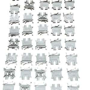 Lot of 40 Phoenix Contact IEC 60947-7-1 FEED-THROUGH TERMINAL BLOCK