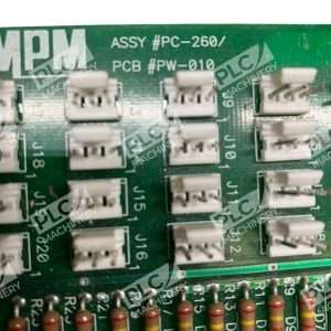 MPM ASSY PC 260 PCB PW 010 Sensor Feedthrough Board PC 260 REV C 297957333026