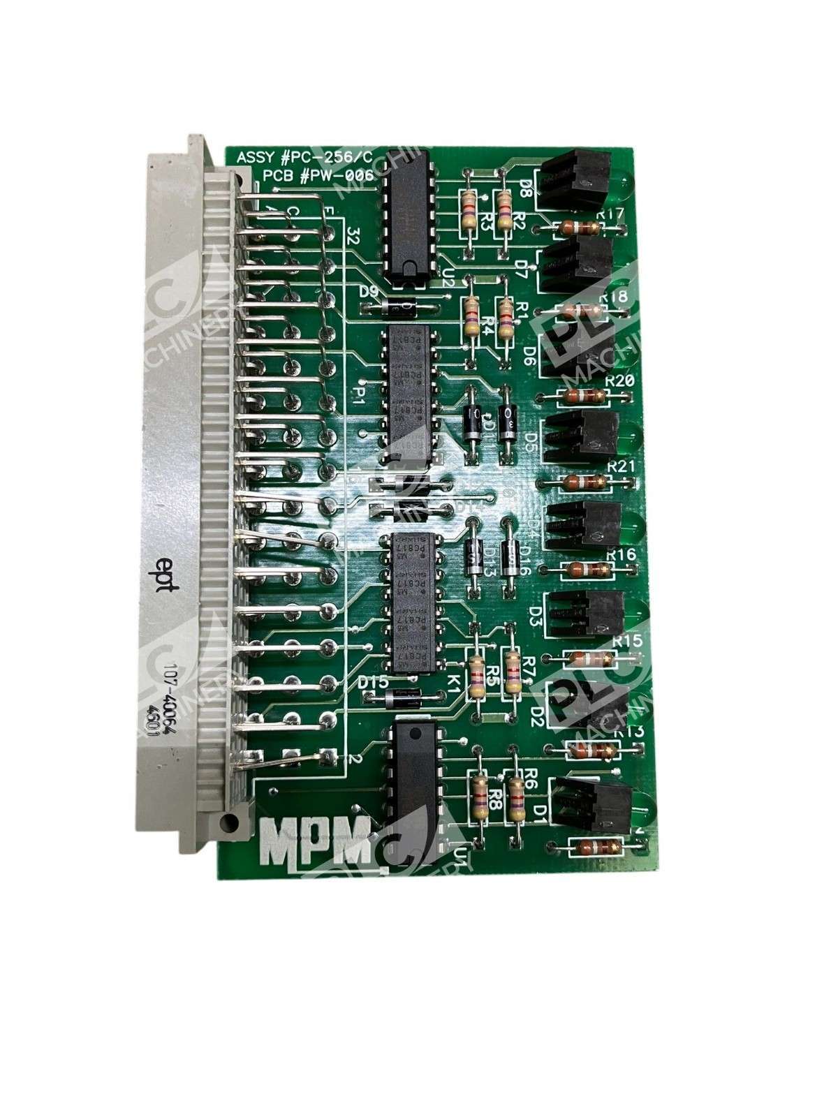 MPM PC-256/C Control Circuit Card Assembly PW-006