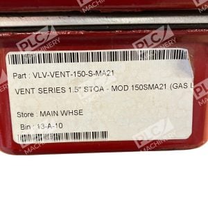 Maxon STO Vent Valve Normally Open Valve Natural Gas 150SMA21 AA11 BB12A0 226989129336