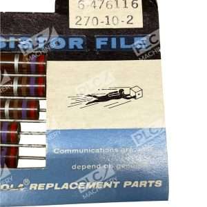 Motorola 6 476116 Carbon Composition Resistors 270 10 2W Vintage File Pack 297877323576
