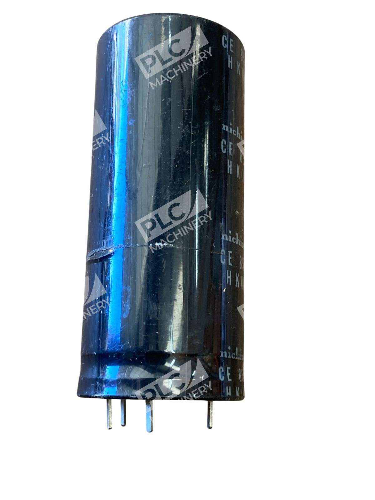 Nichicon 8950 Snap-In Aluminum Electrolytic Capacitor Neg Black Blank 470µF 450V