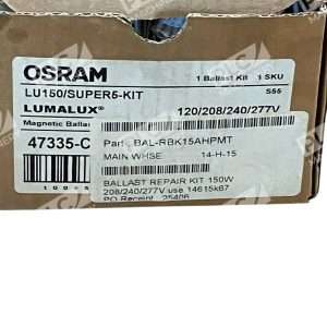 Osram Sylvania Lumalux LU150SUPER5 KIT Magnetic Ballast Repair Kit 150W 47335 C 297783436996