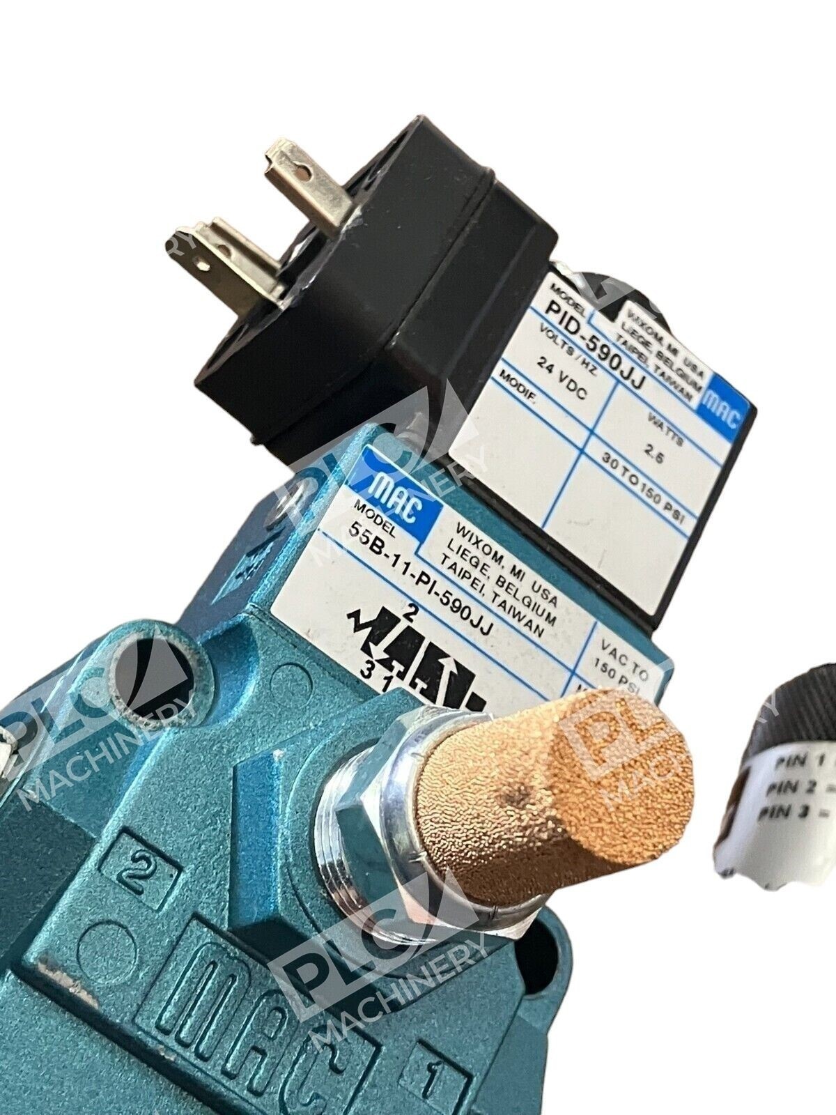 Parker Watts PPSI-1C3-RHM w/ MAC PID-590JJ, MAC 55B-11PI-590JJ - Image 3