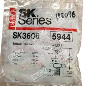 RCA SK3606 Silicon Rectifier Stud Mount DO 5 15A 200V Power Diode 297863014936