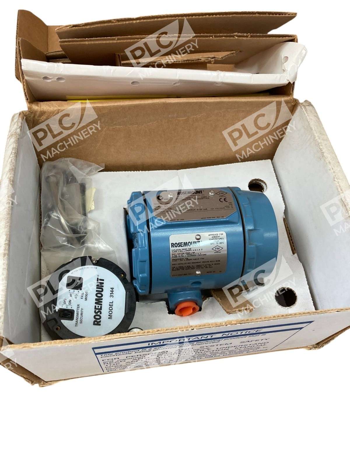 Rosemount 3144 D1E5B4C7Q4 Temperature Transmitter