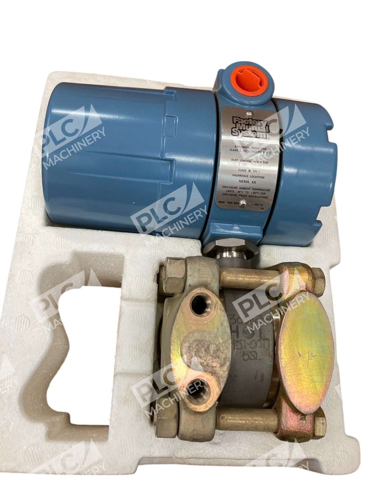 Rosemount 45VDC 4-20mA 750IN H2O 0-1.865BAR Pressure Transmitter 1151GP5E22B2