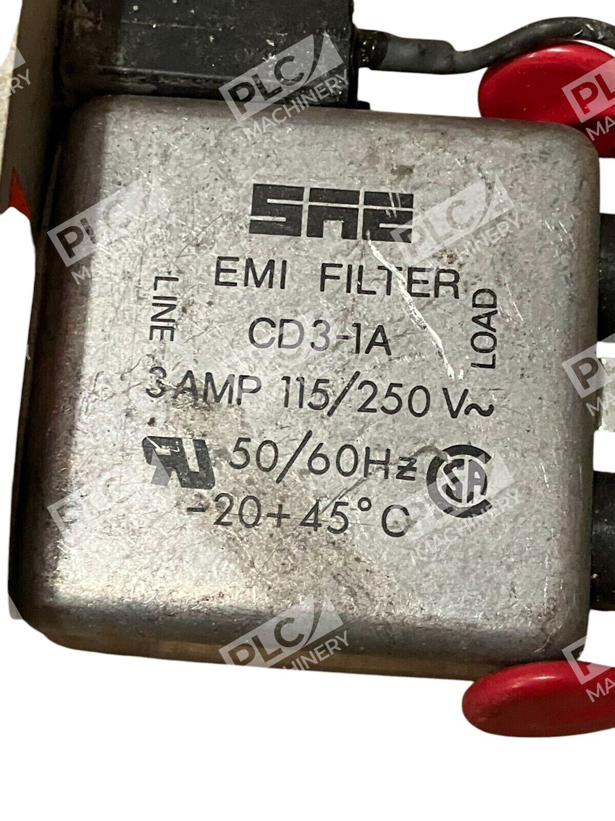 SAE 3A 115/250V 50/60Hz EMI Filter CD3-1A - Image 3