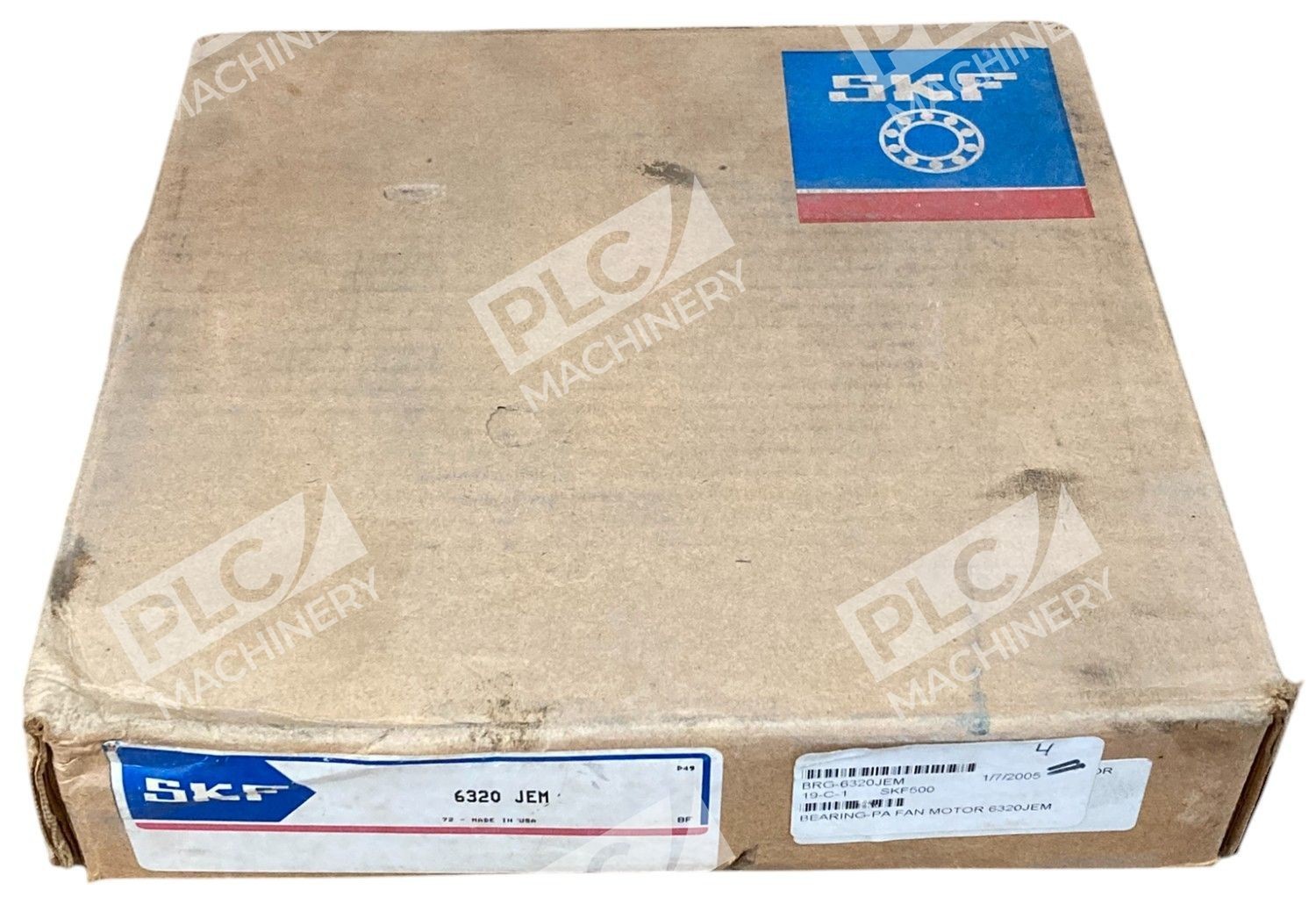 SKF 6320 C3S1 Deep Groove Radial Ball Bearing 6320 JEM