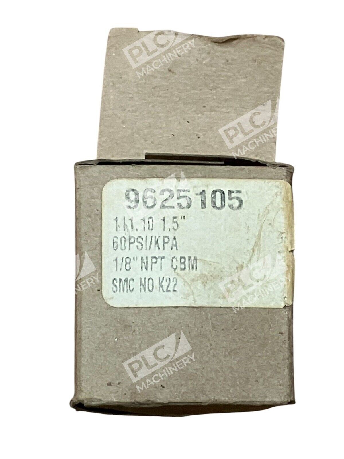 SMC NO K22 60PSI/KPA 111.10 1.5" 0-60PSI Pressure Gauge 9625105