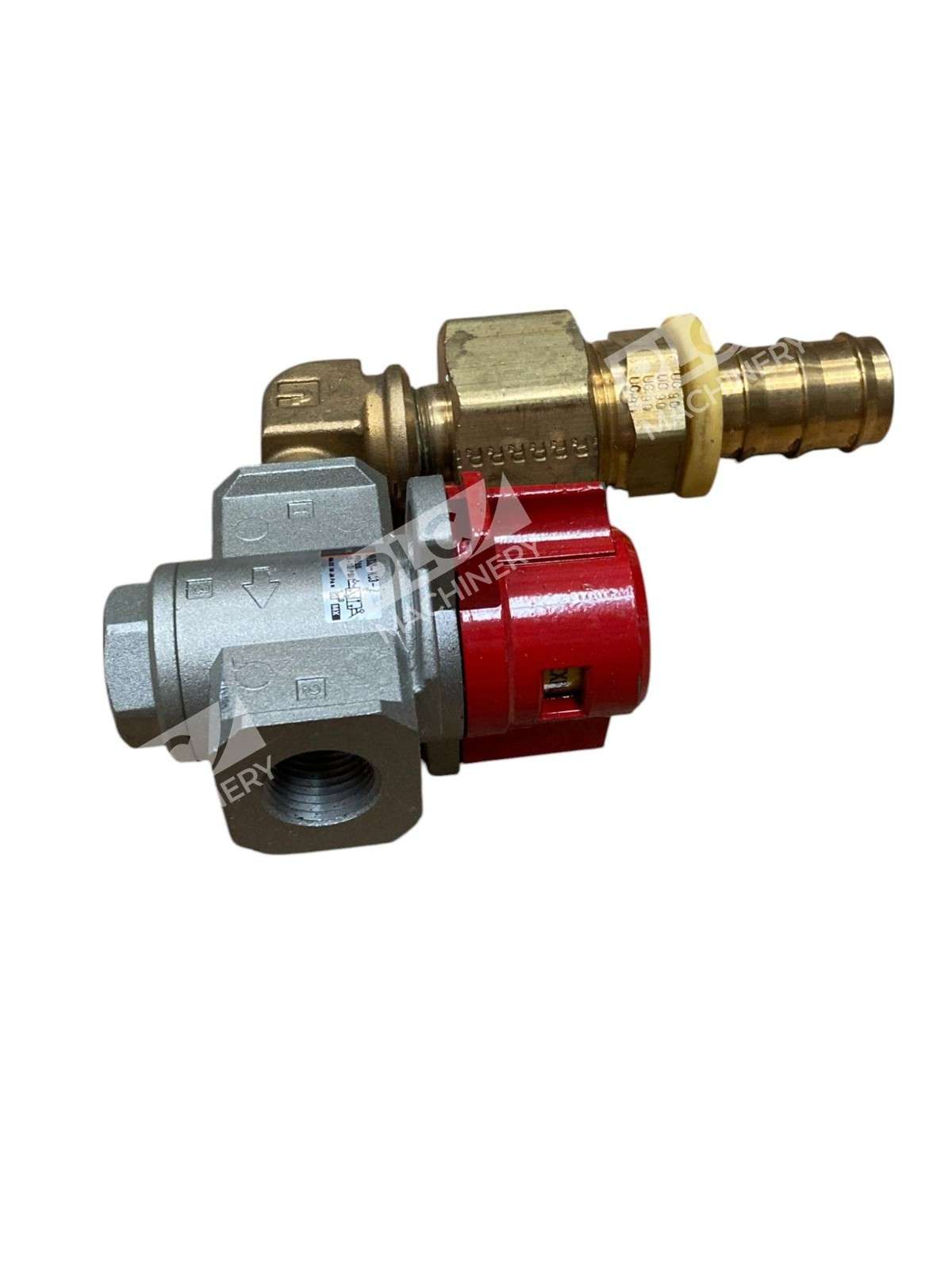 SMC VH830-N03-Z PNEUMATIC AIR LOCK OUT SHUT OFF VALVE 15-150 PSI - Image 4