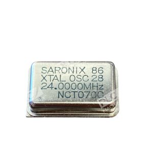 Saronix 86 XTAL 0SC 28 24.0000MHz Crystal Oscillator NCT070C